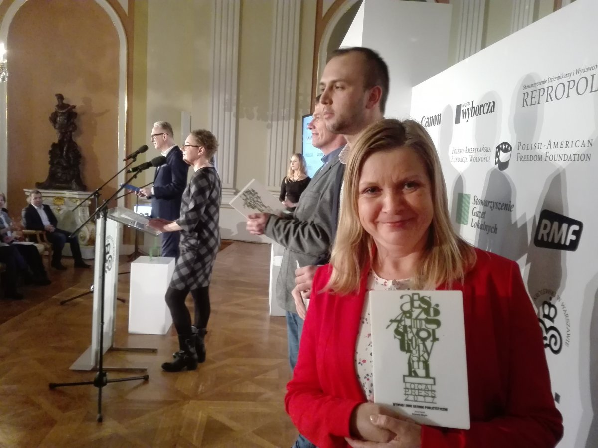 Nasza dziennikarka z wyróżnieniem w konkursie Local Press