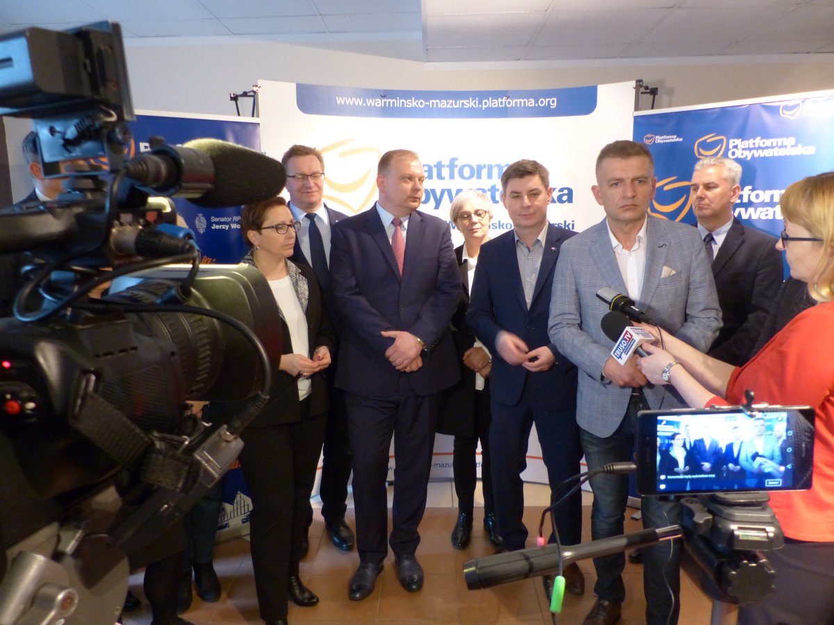Platforma rusza w samorządową podróż. Pierwsze spotkanie w Elblągu