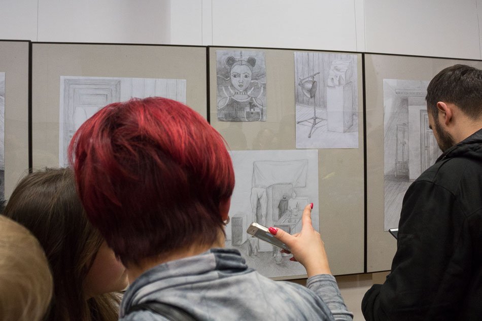 Trzy pracownie na jednej wystawie. Obejrzyj zdjęcia z wernisażu