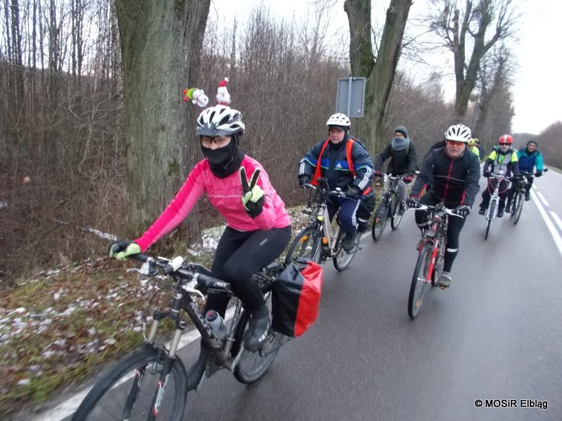 Zima rowerzystom nie straszna. Ruszają wycieczki w okolicach Elbląga