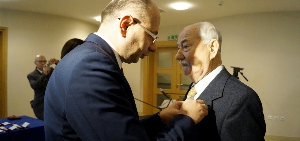 Odebrali Krzyże Wolności i Solidarności