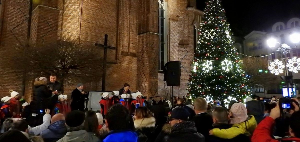 Choinka na starówce już świeci