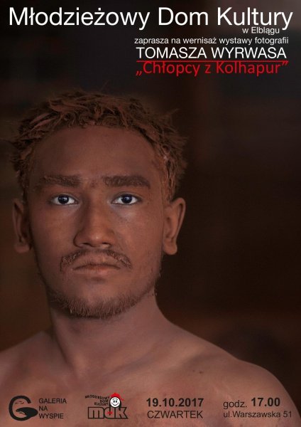 Chłopcy z Kolhapur. Wystawa elblążanina z podróży po Indiach
