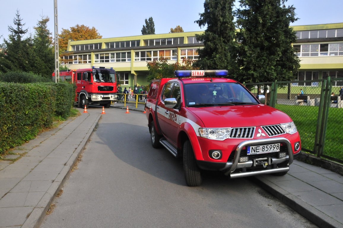 Wypadek w szkole. 13-latek poparzony kwasem [zdjęcia]