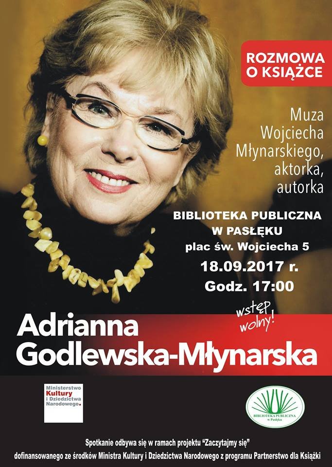 Jestem, po prostu jestem... Spotkanie w pasłęckiej bibliotece