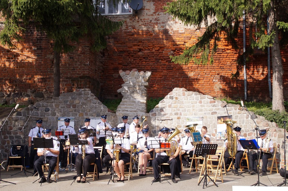 Orkiestra zagrała w Pasłęku