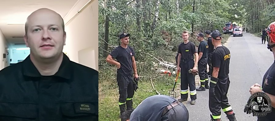 Niósł pomoc w Borach Tucholskich. 