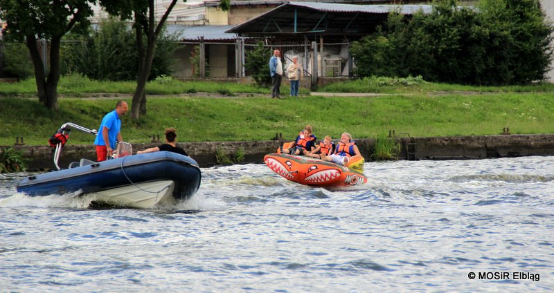 Na bananie, kole i także wersalce. Tak będzie na Festiwalu Sportów Wodnych