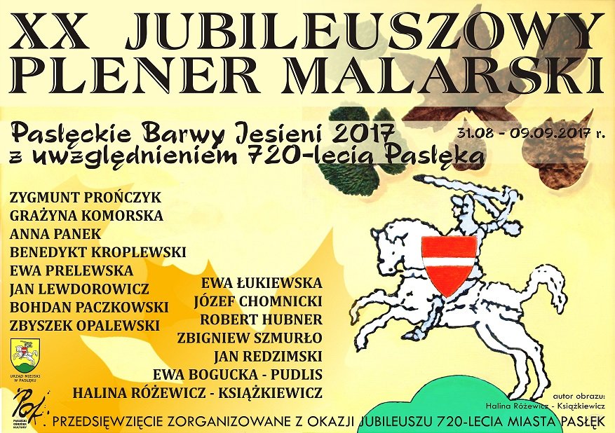 Plener malarski w Pasłęku