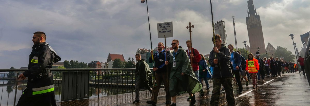 Elbląska pielgrzymka już w drodze do Częstochowy