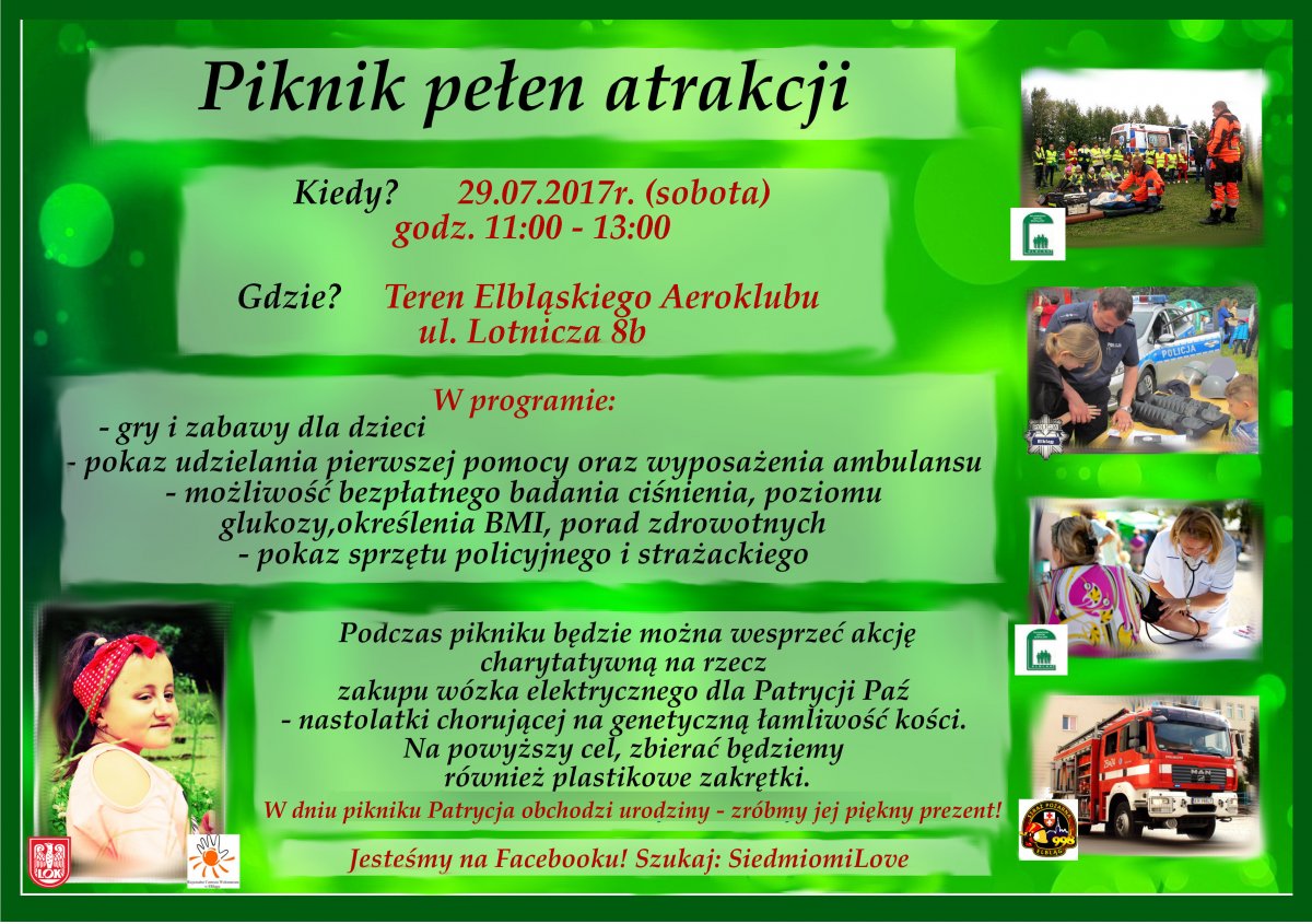 Piknik dla chorej Patrycji