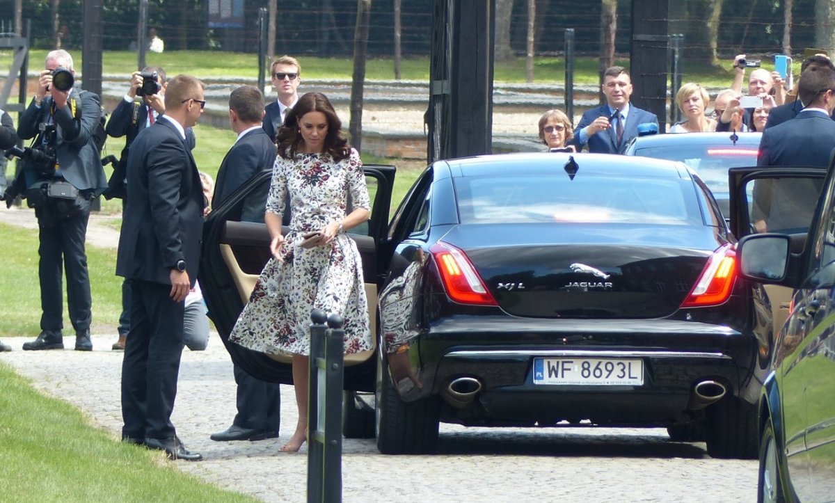 Książę William i księżna Kate zwiedzili obóz Stutthof [zdjęcia]