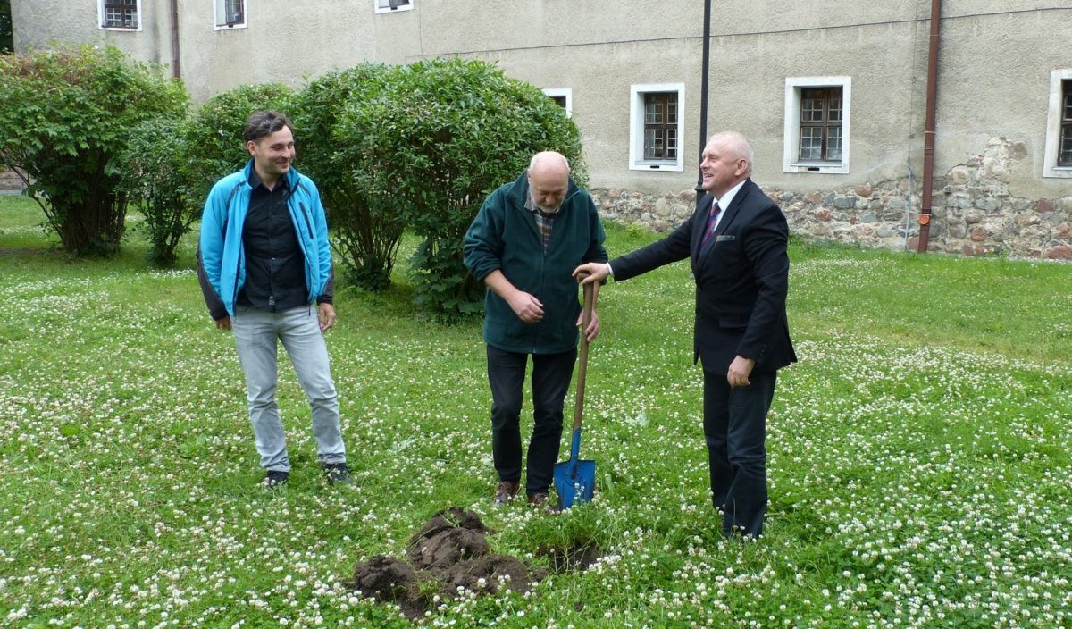 Odkopią średniowieczny tunel? Ruszyły prace archeologiczne przy zamku w Pasłęku [zdjęcia]