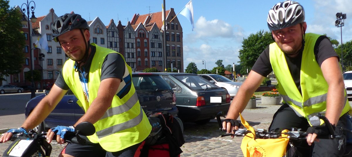 Na rowerach wzdłuż granicy. Przejadą 3 tysiące kilometrów w szczytnym celu