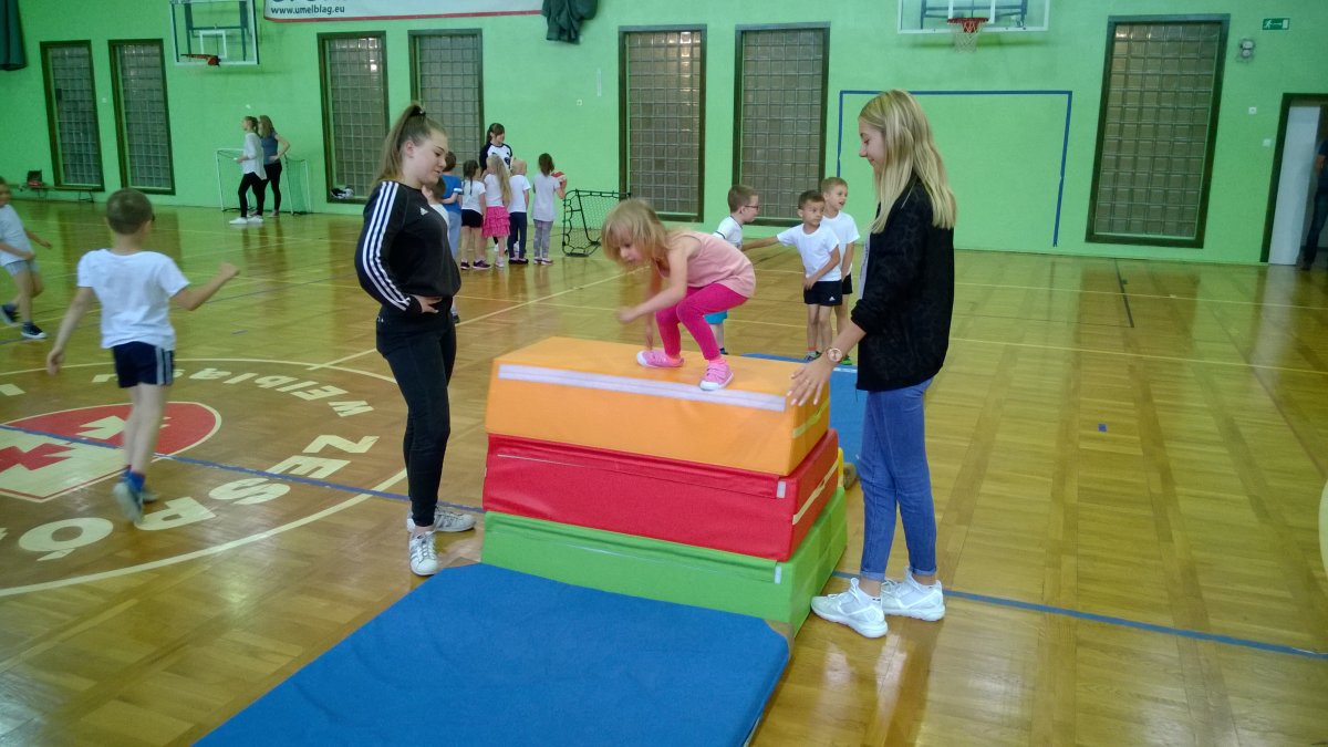 Tak ćwiczyły przedszkolaki w szkole Nad Jarem [zdjęcia]