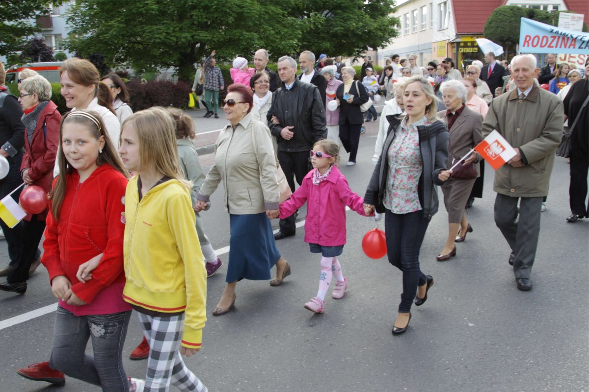Pomaszerują, by pokazać, jak fajnie być rodziną