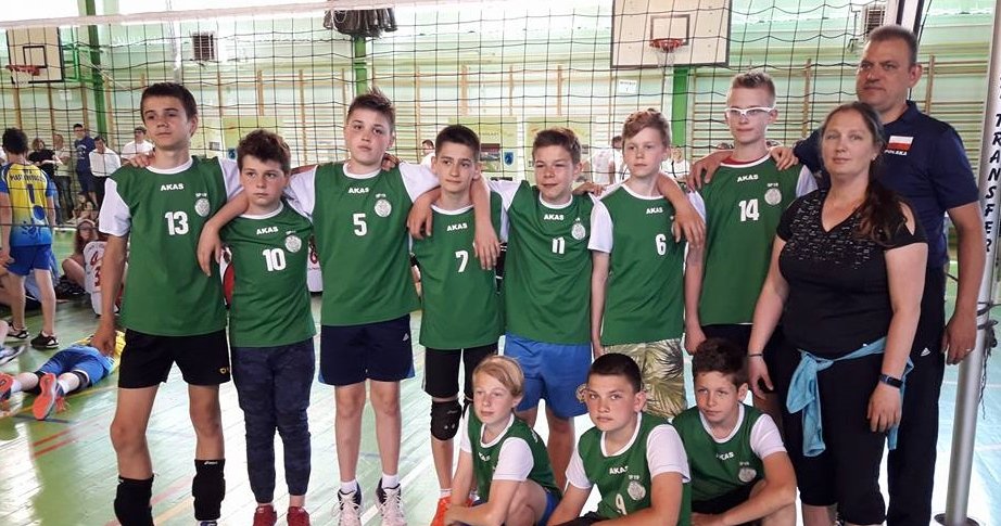 Siatkarze SP 19 na czwartym miejscu w Polsce!