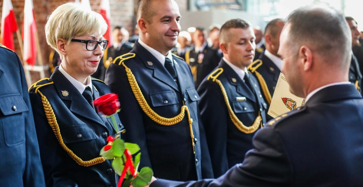 Strażacy świętowali w Galerii El [zdjęcia]