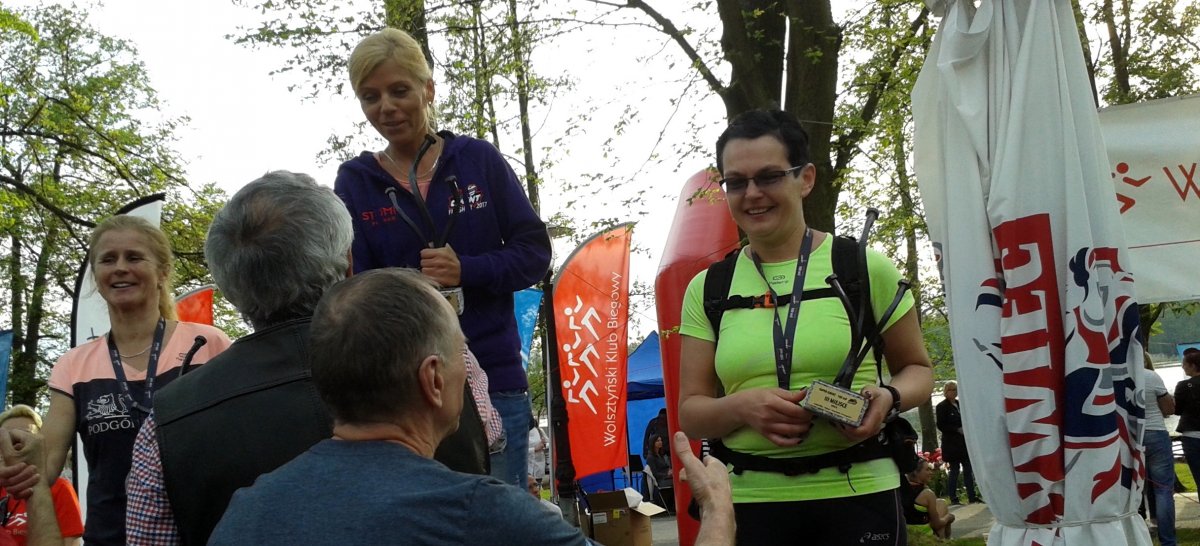 Przebiegła 160 kilometrów i zajęła trzecie miejsce. 