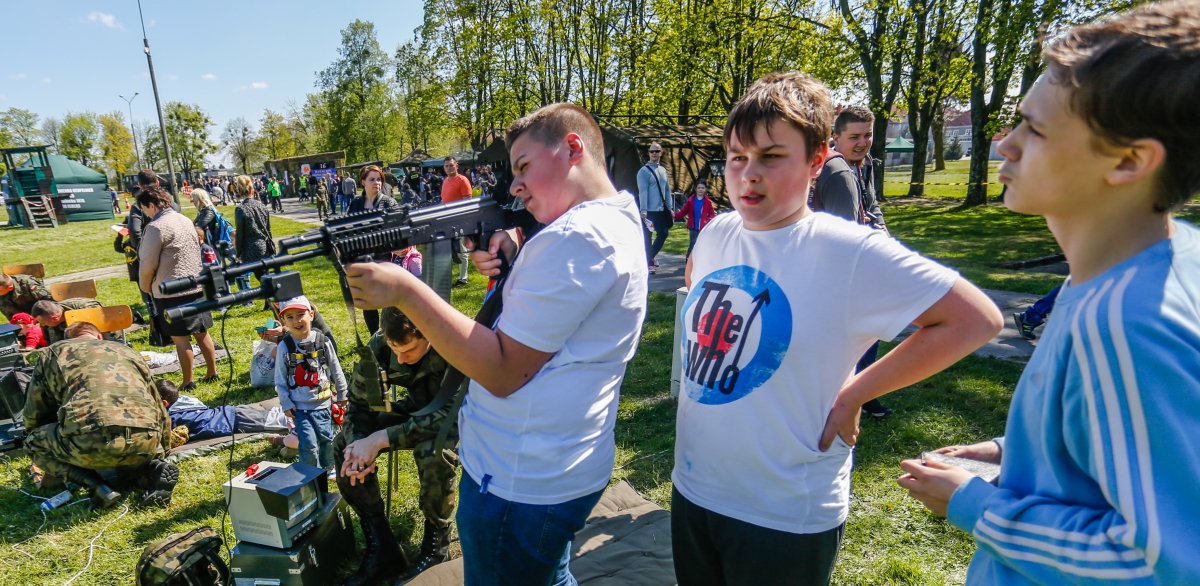Elblążanie bawili się na mundurowym festynie