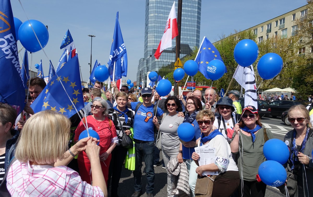 Elblążanie na Marszu Wolności w Warszawie [zdjęcia]