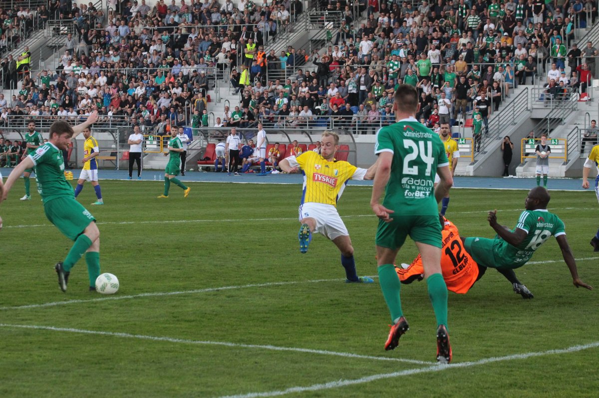 Olimpia Elbląg przegrała z Radomiakiem w Radomiu 