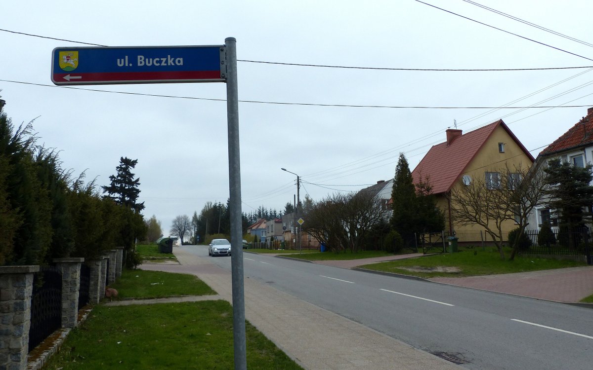 W Pasłęku zniknęła ulica Mariana Buczka