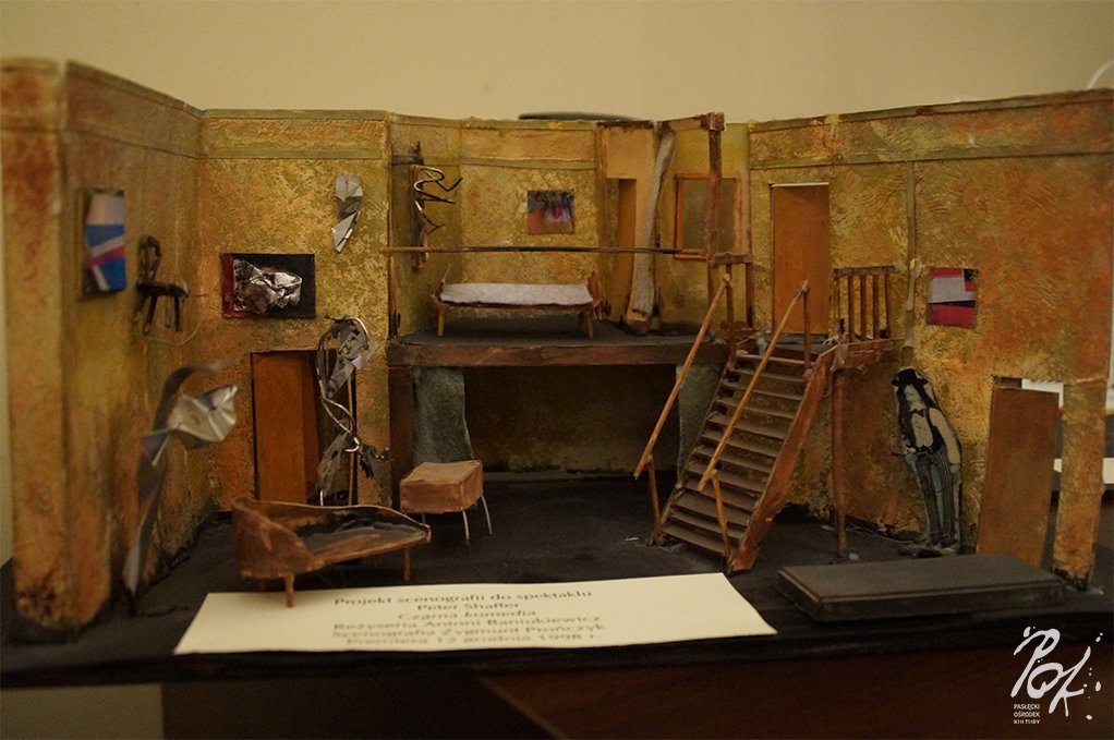 Teatralne scenografie na wystawie w Pasłęku