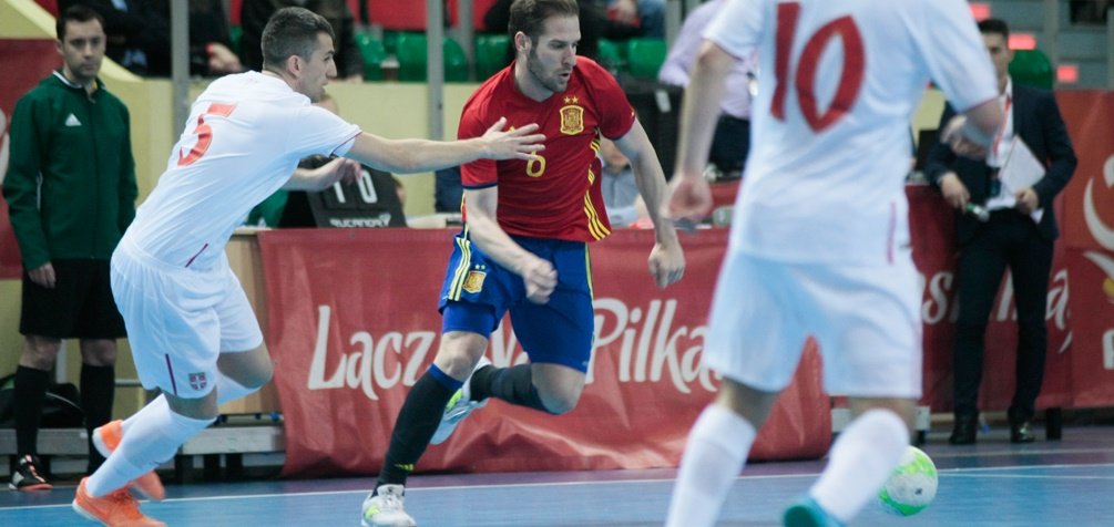Eliminacje do ME w futsalu. Hiszpanie pokonali Serbów 6:0 [zdjęcia]