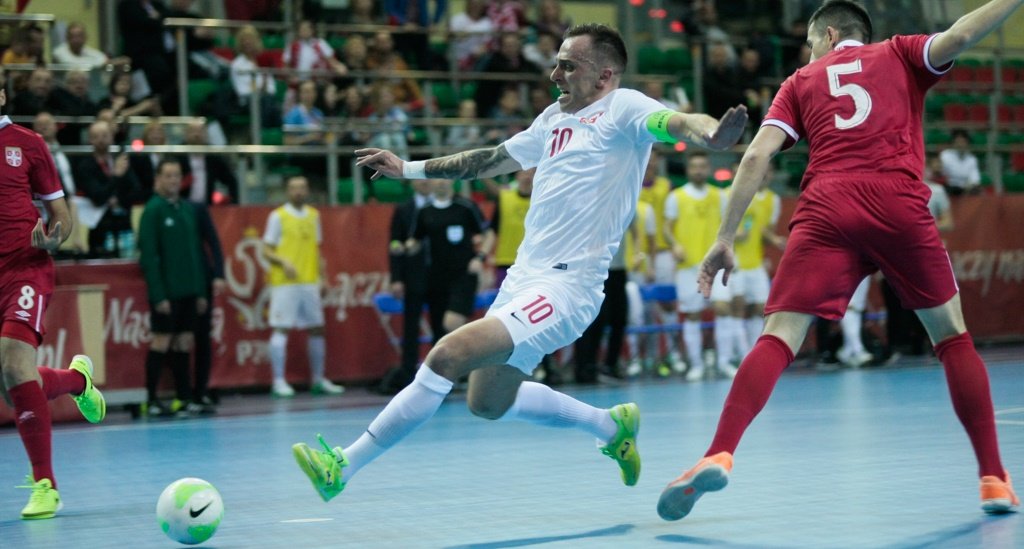 Futsal w Elblągu. Polscy piłkarze przegrali z Serbią 0:4 [zdjęcia]