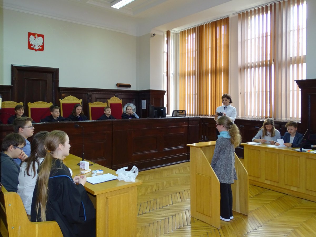 Dzieci stanęły przed sądem
