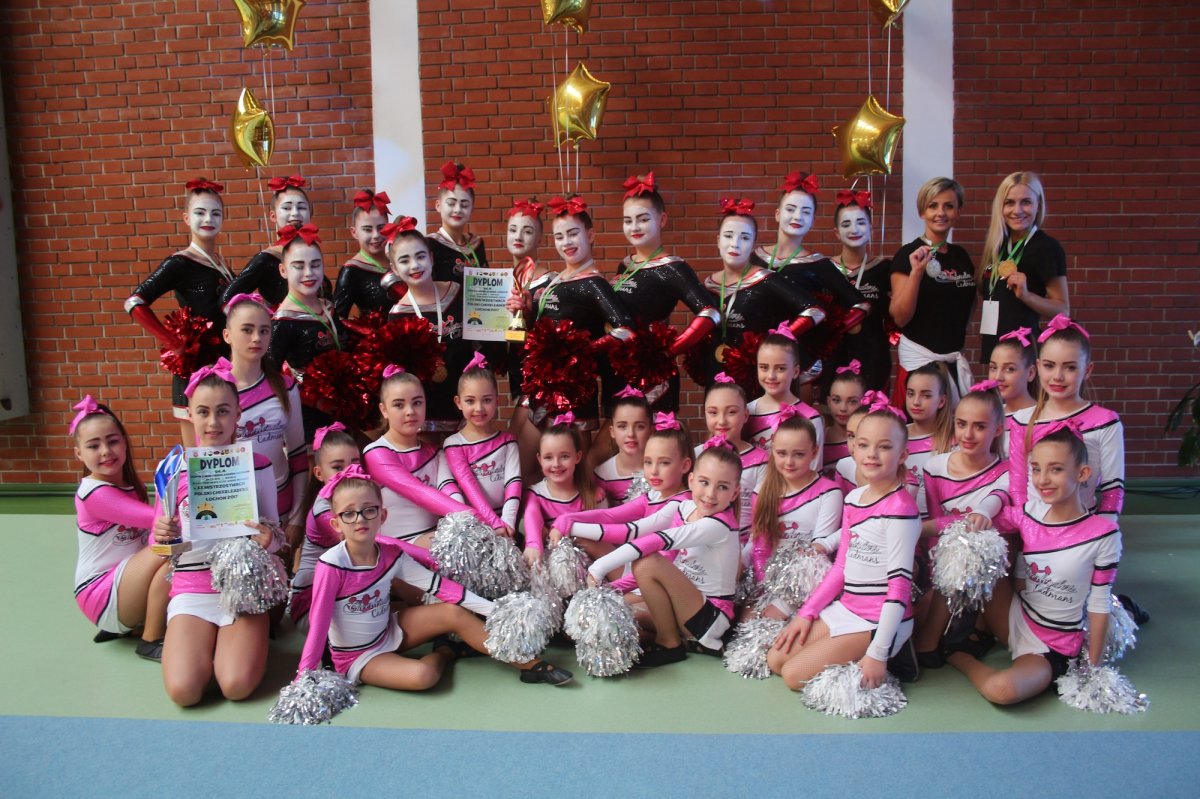 Cheerleaderki Cadmansa z sukcesami na mistrzostwach Polski