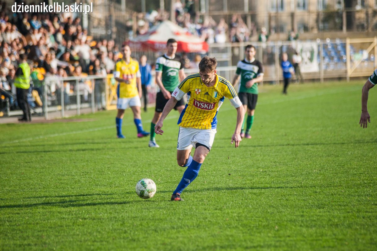 Olimpia Elbląg przegrała z GKS Bełchatów [ZDJĘCIA]