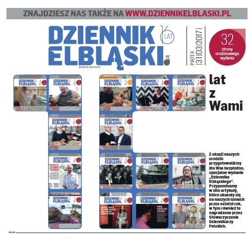 W piątek z Dziennikiem Elbląskim 