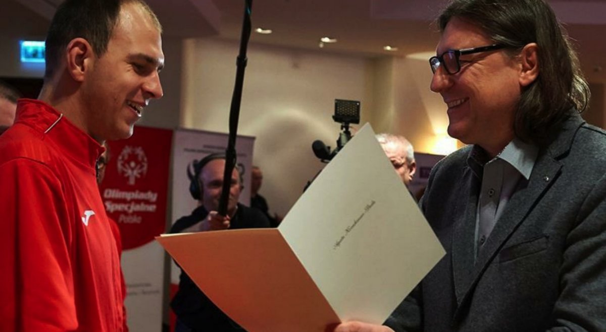 Michał Weroński z Elbląga na światowych igrzyskach 
