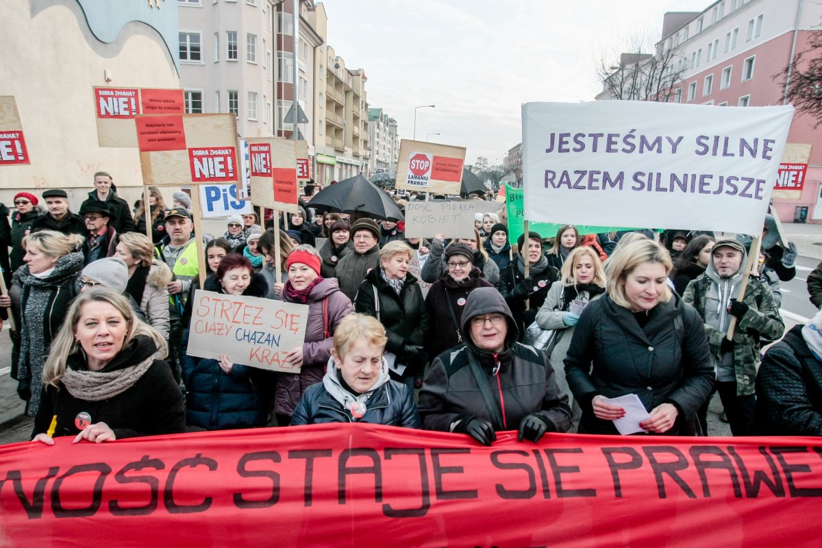 Strajk Kobiet w Elblągu
