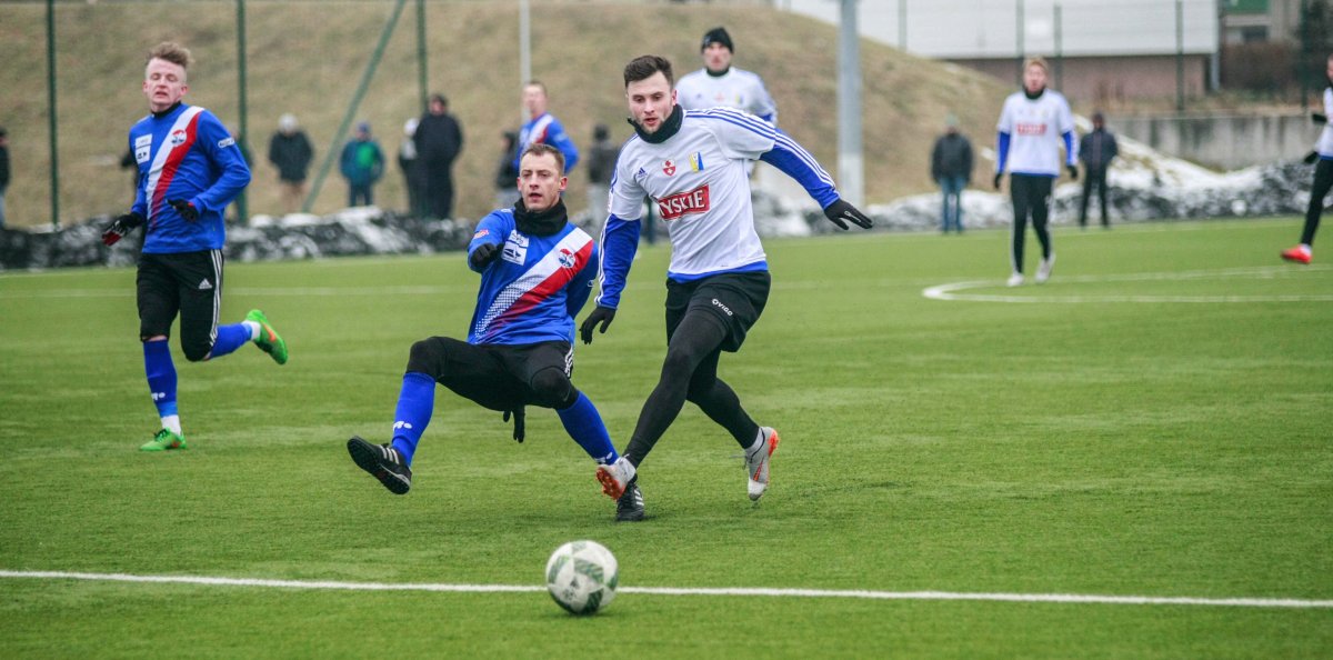 Olimpia Elbląg wygrała sparing z Sokołem Ostróda [zdjęcia]