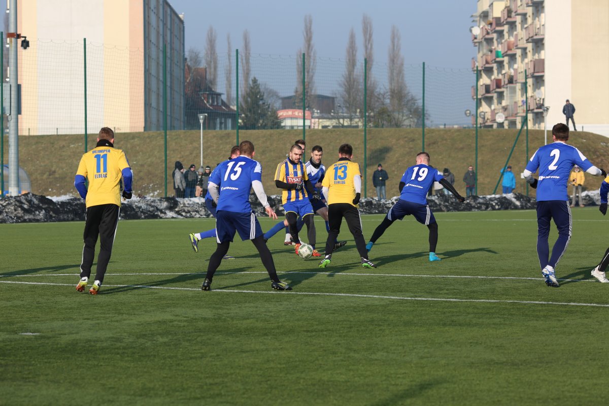 Olimpia Elbląg przegrała z Bałtykiem Gdynia [zdjęcia]