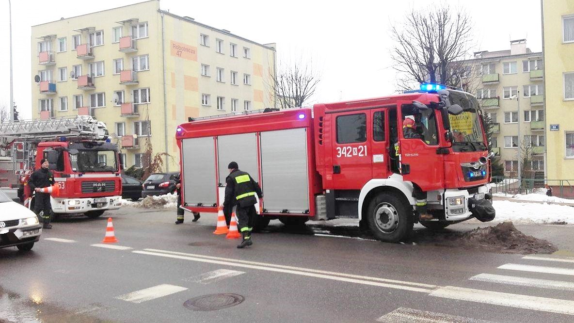 Tak gotowała obiad aż ktoś wezwał straż pożarną. Interwencja na Robotniczej