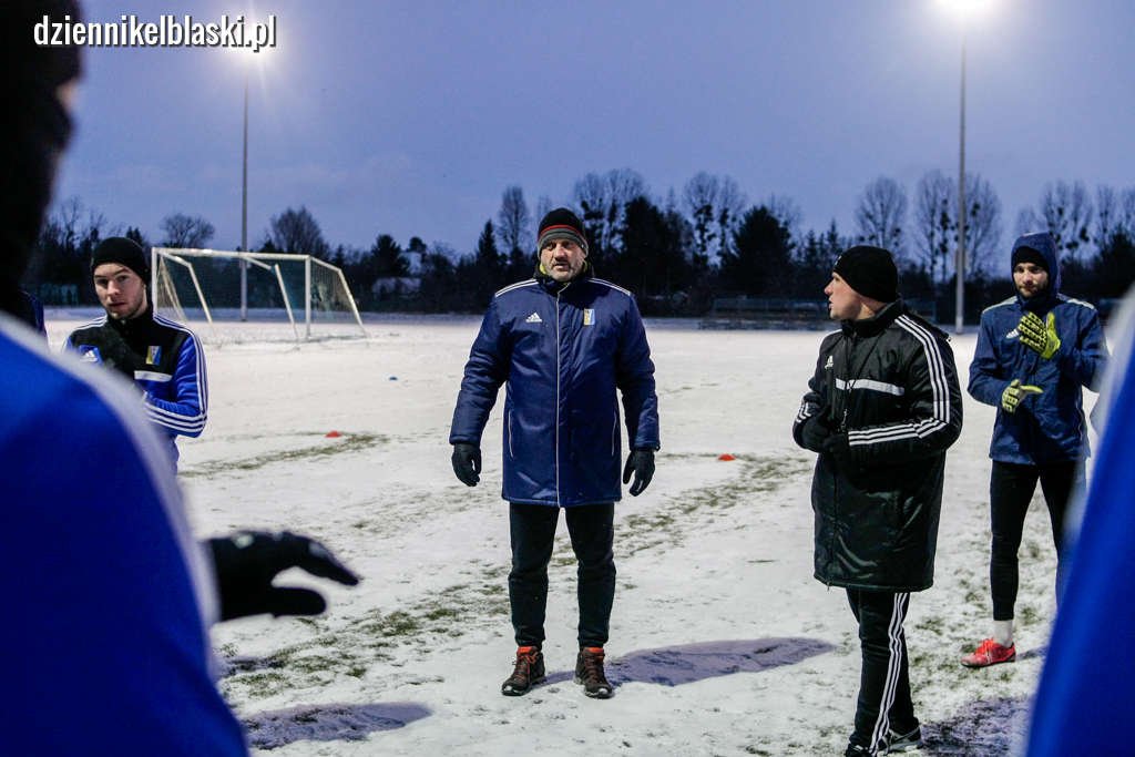 Olimpia Elbląg przed pierwszym sparingiem. Na testach piłkarz Zagłębia
