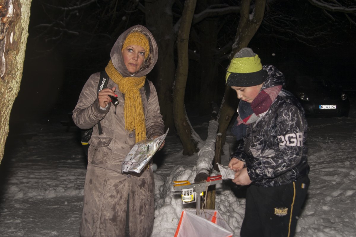 To było nocne bieganie na orientację dla prawdziwych twardzieli