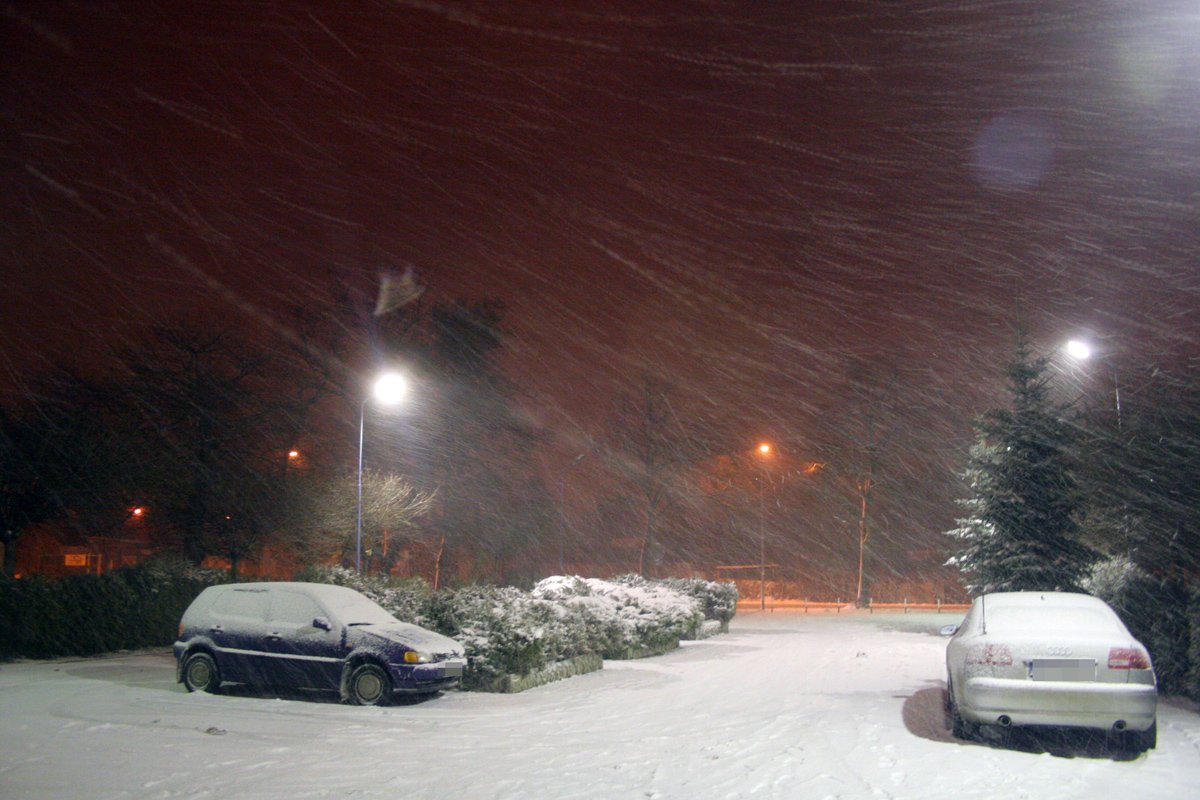Uwaga na nocne śnieżyce, zawieje i zamiecie!