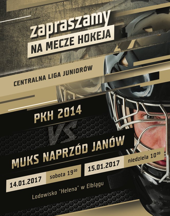 Hokejowa Centralna Liga Juniorów po raz pierwszy na elbląskim lodowisku