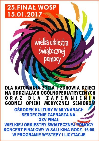 Wielka Orkiestra zagra w Młynarach