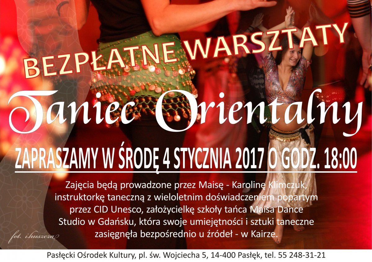 Taneczne warsztaty w Pasłęku