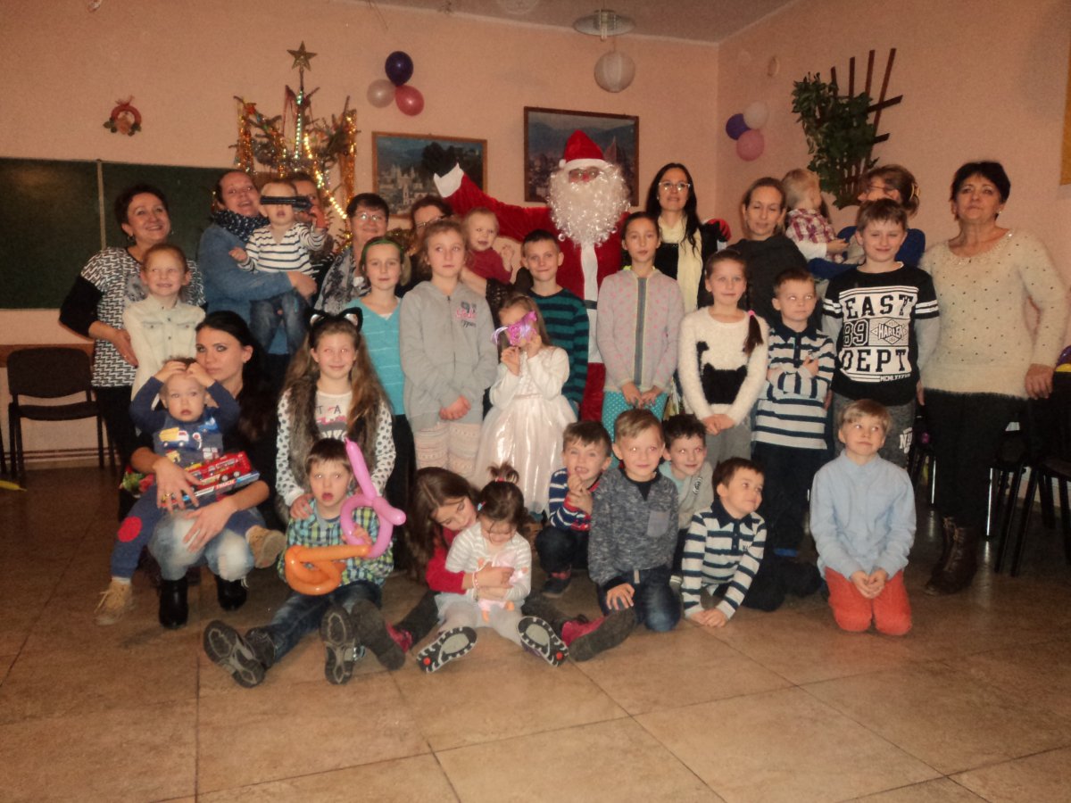 Zabawa mikołajkowa w Rychnowach