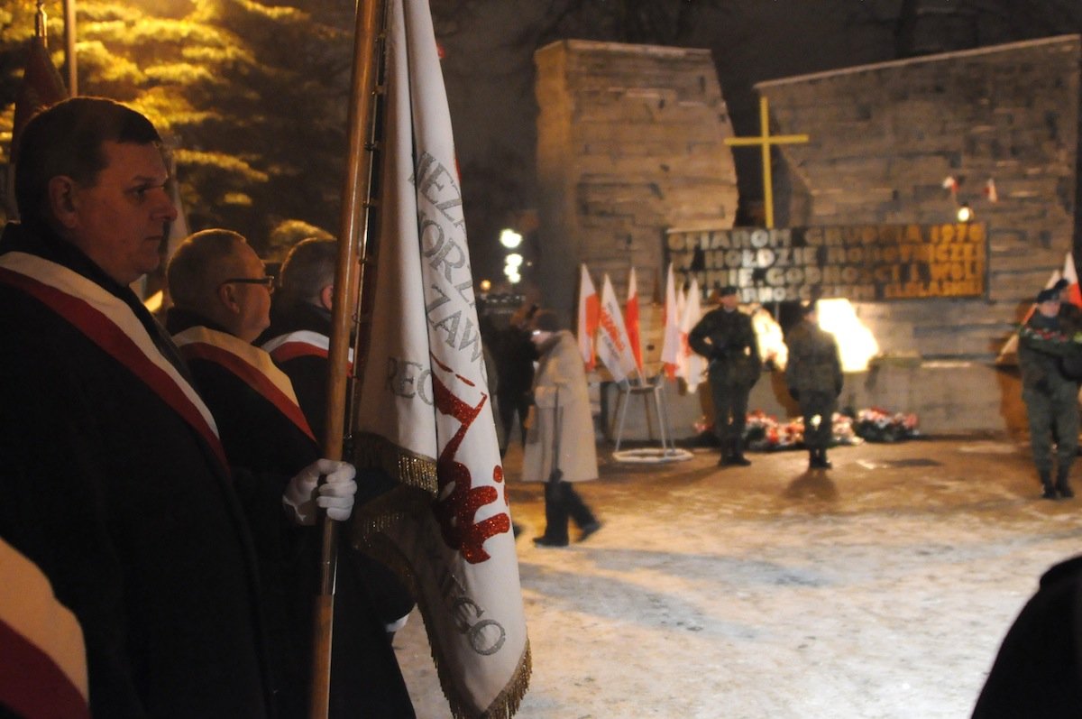 Obchody rocznicy Grudnia 70 w Elblągu