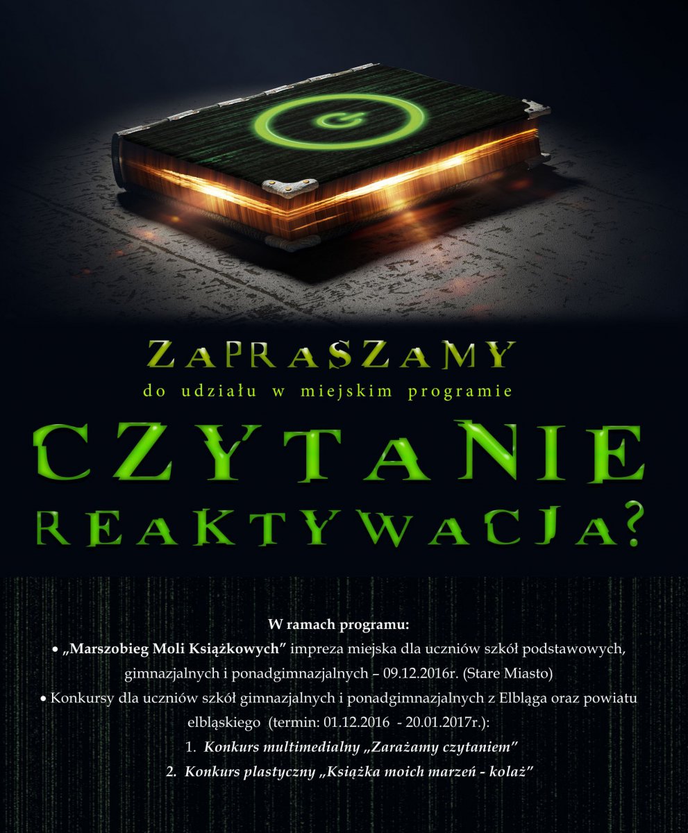 Kibicuj molom książkowym podczas marszobiegu