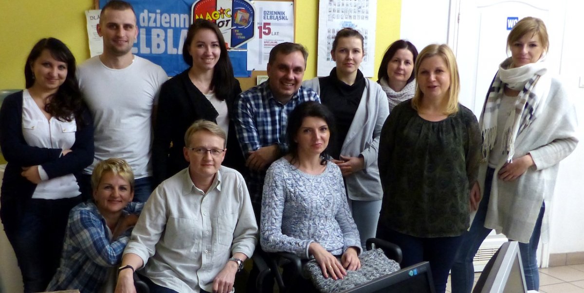 Studenci PWSZ odwiedzili redakcję Dziennika Elbląskiego