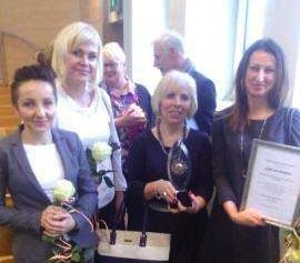 Statuetka Amicus Bonus dla elbląskiego MOPS 